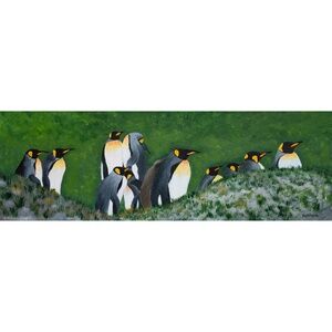 A FEW OF MY FAVORITE KINGS - original acrylic on canvas painting